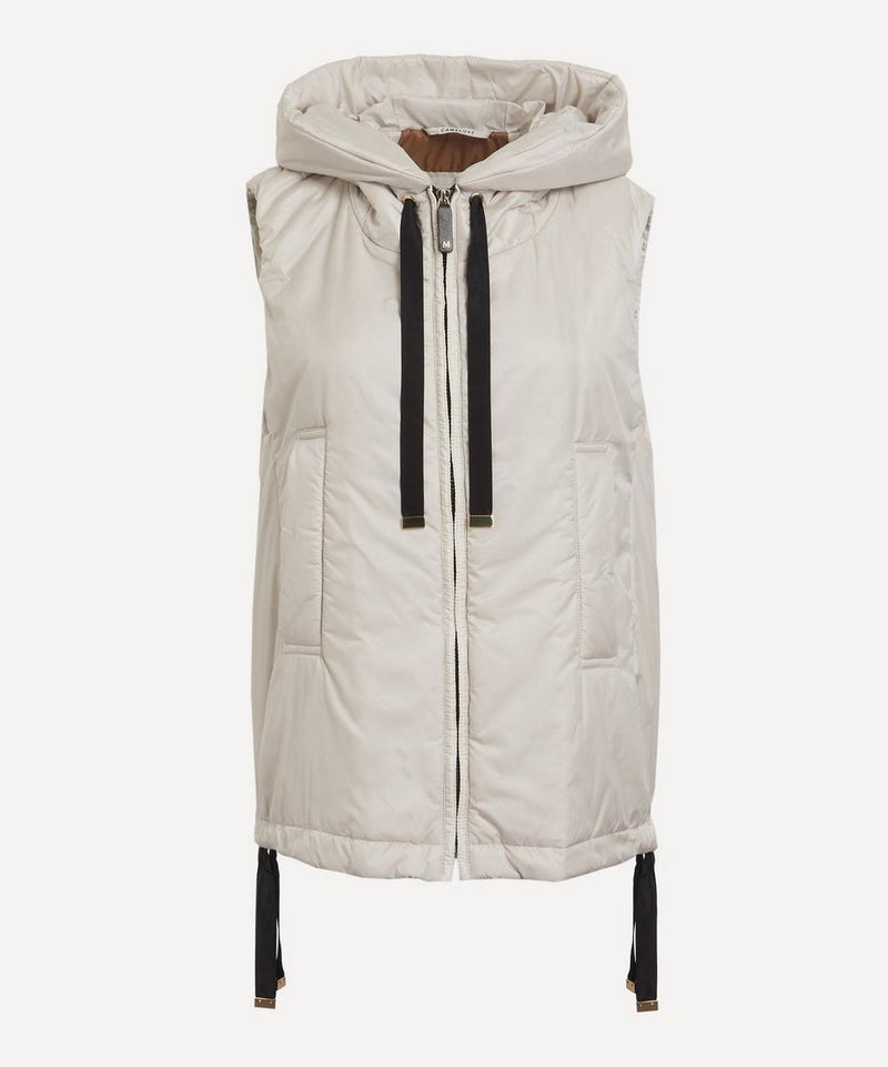 Max Mara Greengo Water-Repellent Canvas Gillet