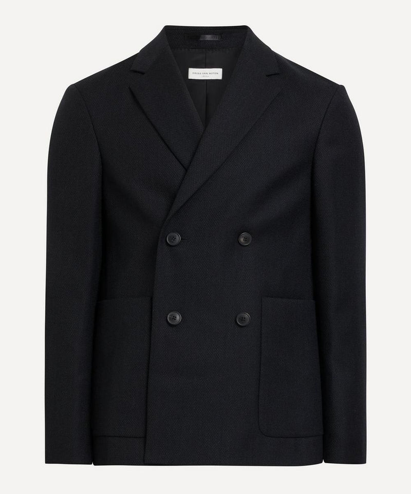 Dries Van Noten Casual Wool Blazer