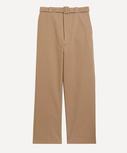 Dries Van Noten Straight-Leg Belted Trousers