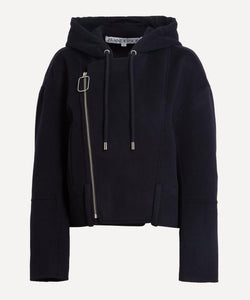 JW Anderson Hooded Wool Biker Jacket