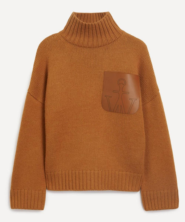 JW Anderson Patch Pocket Turtleneck Jumper