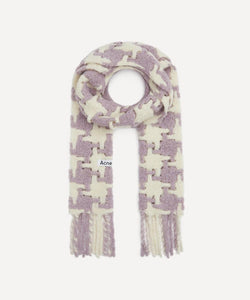 Acne Studios Houndstooth Scarf