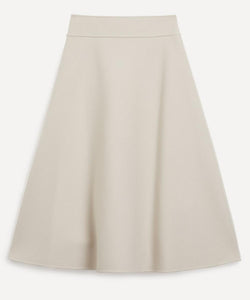 Max Mara Nevada Flared A-Line Wool Skirt