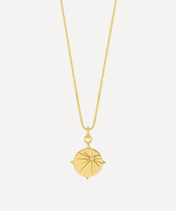 Rachel Jackson 22ct Gold-Plated North Star Pendant Necklace