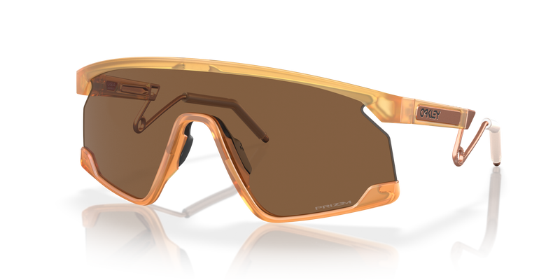 Oakley  Bxtr Metal Sunglasses Matte Transparent Light Curry