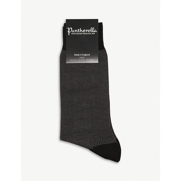 Pantherella Birdseye wool-blend socks