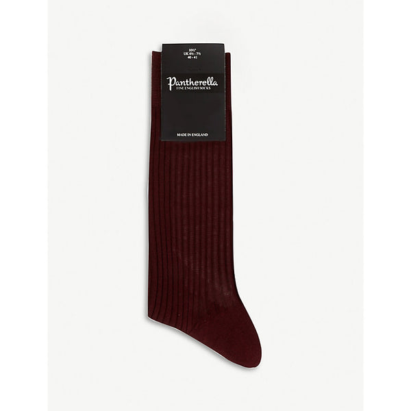 Pantherella Short ribbed cotton socks