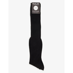  Pantherella Cotton ribbed knee-high socks