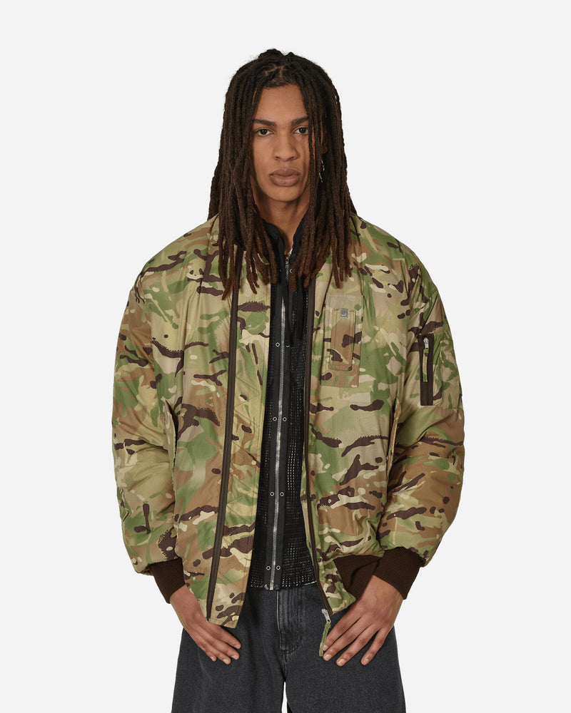 1017 ALYX 9SM Oversized Camo Nylon Bomber Military Green