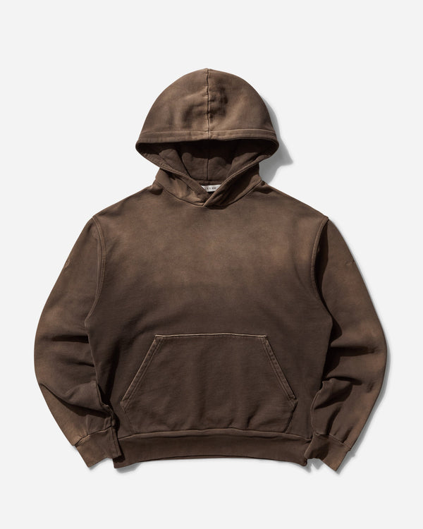 1017 ALYX 9SM Garment Dye Boxy Hoodie Washed Brown