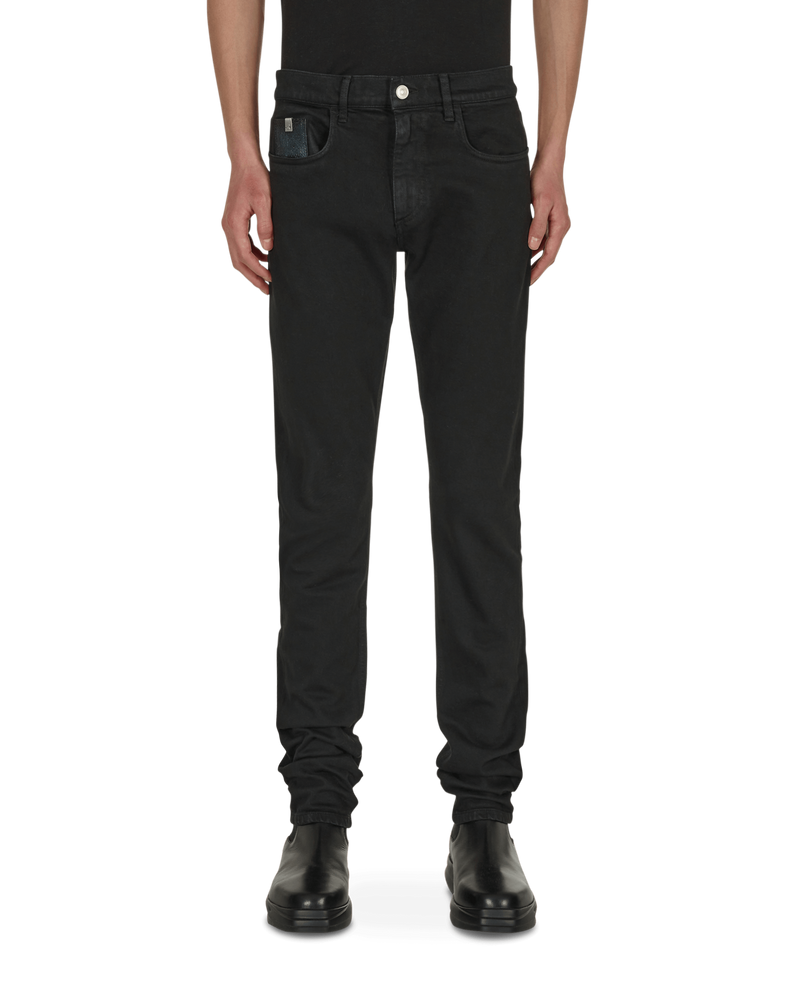 1017 ALYX 9SM 6 Pocket Skinny Denim Pants Black