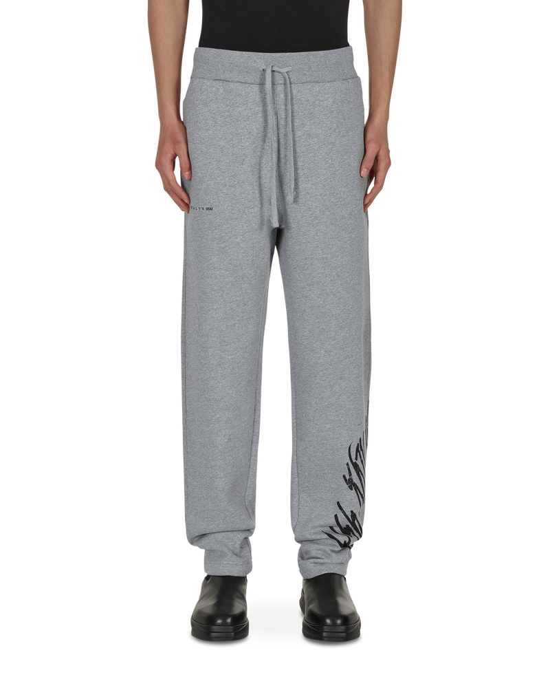 1017 ALYX 9SM Script Sweatpants Grey