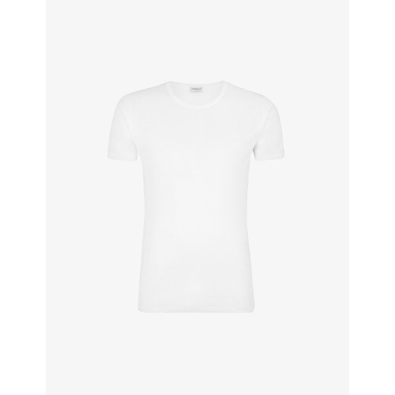  Zimmerli Crew-neck cotton T-shirt