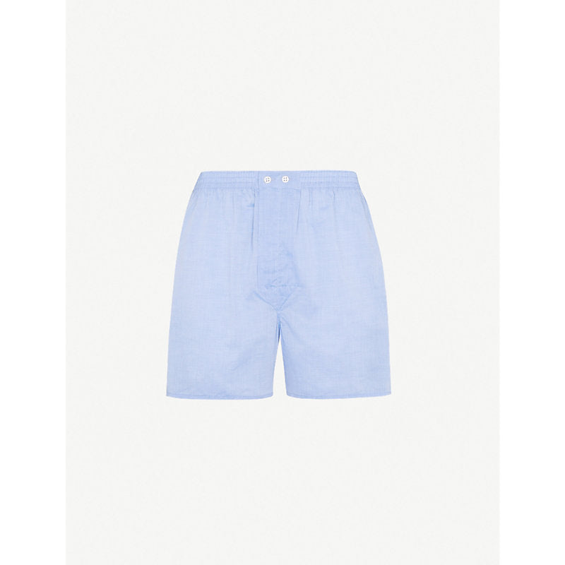  Derek Rose Amalfi Batiste relaxed-fit cotton woven boxer shorts