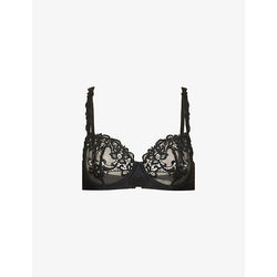  Simone Perele Saga lace half-cup bra