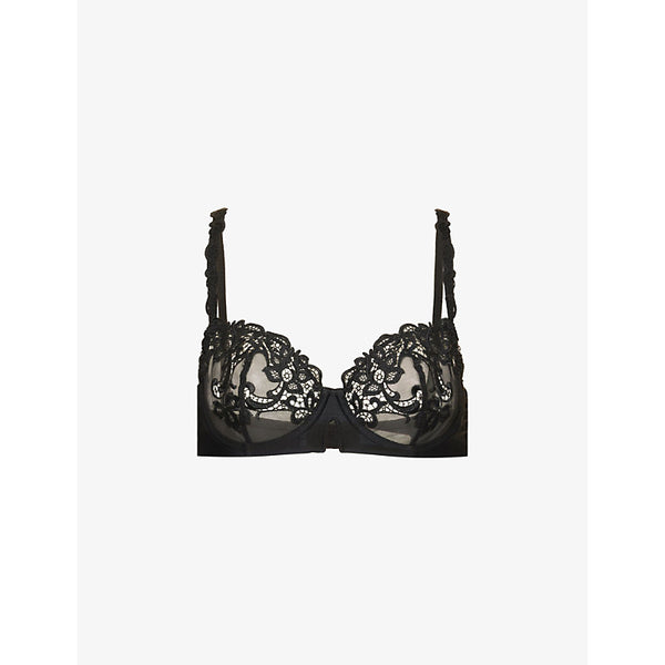  Simone Perele Saga lace half-cup bra