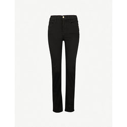  Frame Le High Straight high-rise straight-leg jeans