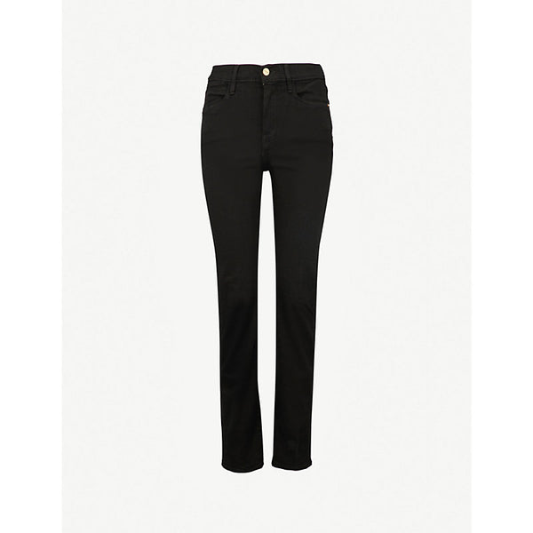  Frame Le High Straight high-rise straight-leg jeans