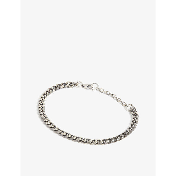  Serge Denimes Scale sterling-silver chain bracelet