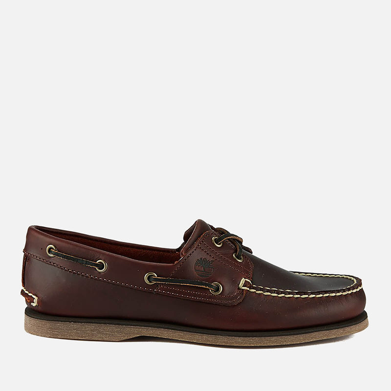 Timberland Men's Classic Leather 2-Eye Boat Shoes 