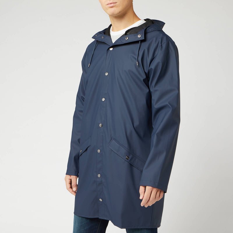 RAINS MatteShell Long Jacket