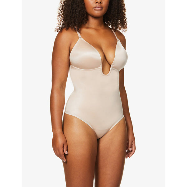 Spanx Suit Your Fancy stretch-jersey thong body | SPANX