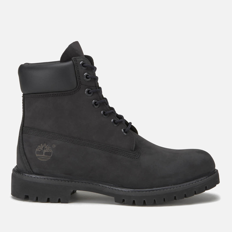 Timberland Men's 6 Inch Premium Waterproof Boots - Black 