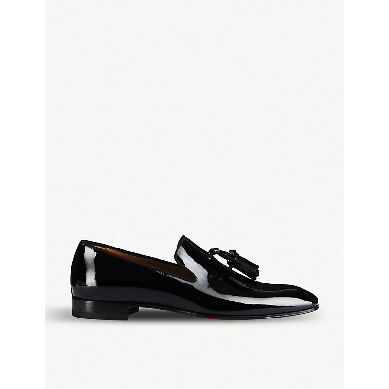 Christian Louboutin Dandelion Tassel patent-leather loafers