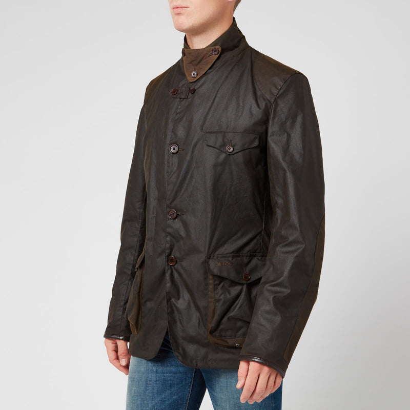 Barbour Heritage Beacon Waxed Cotton Sports Jacket