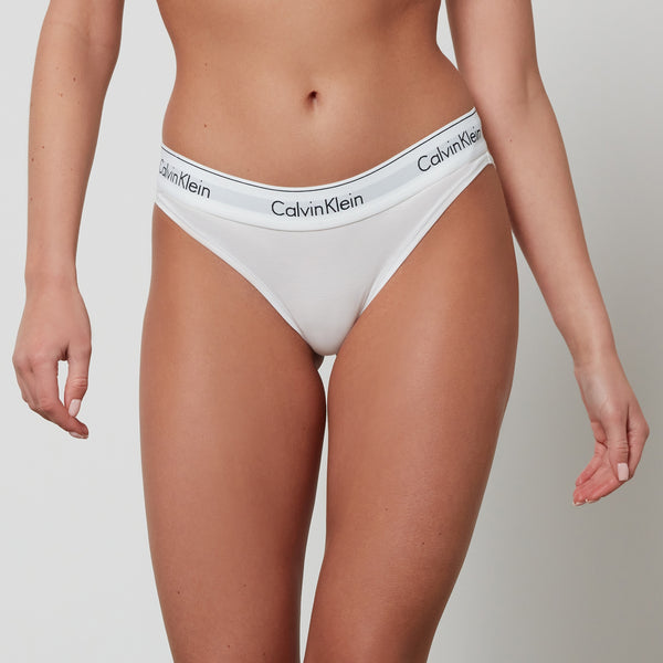 Calvin Klein Women's Modern Cotton Bikini Briefs White