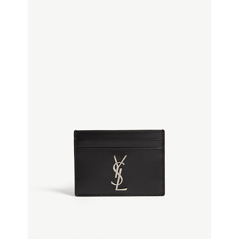 Saint Laurent Monogram leather card holder | Saint Laurent