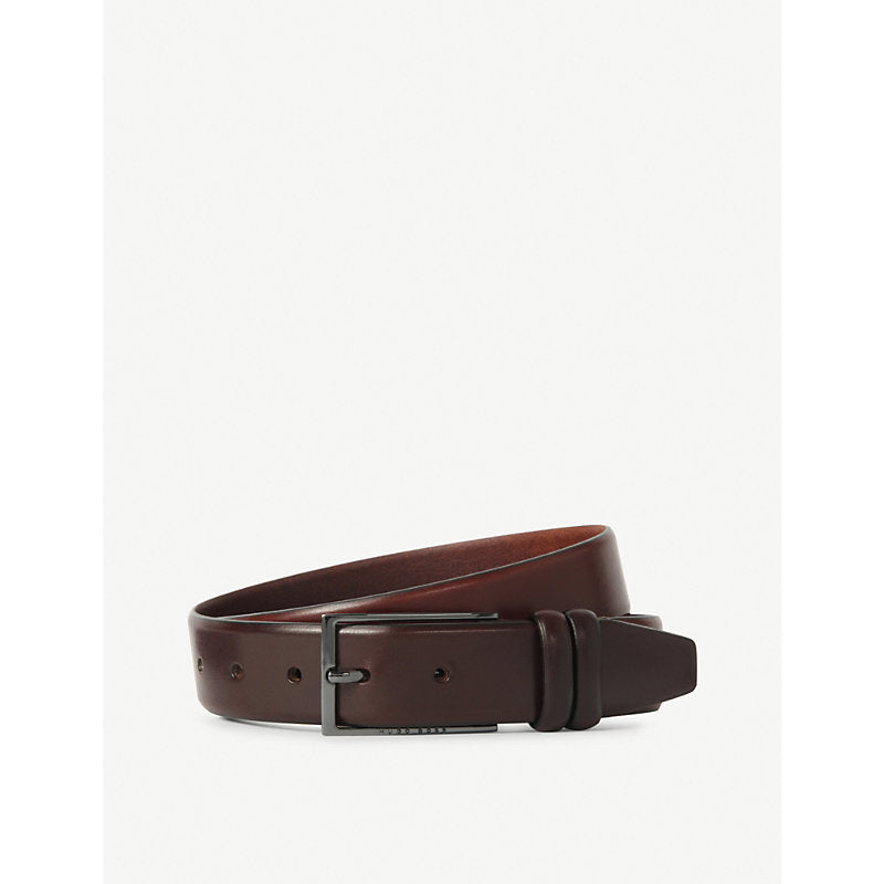  Boss Brushed leather belt