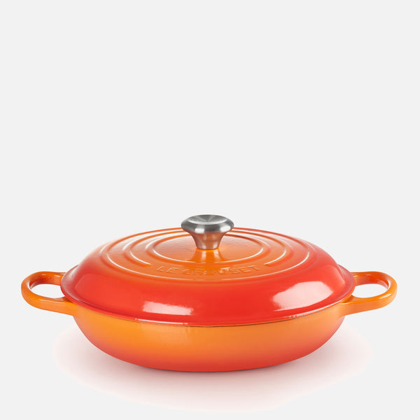 Le Creuset Signature Cast Iron Shallow Casserole Dish - 30cm - Volcanic