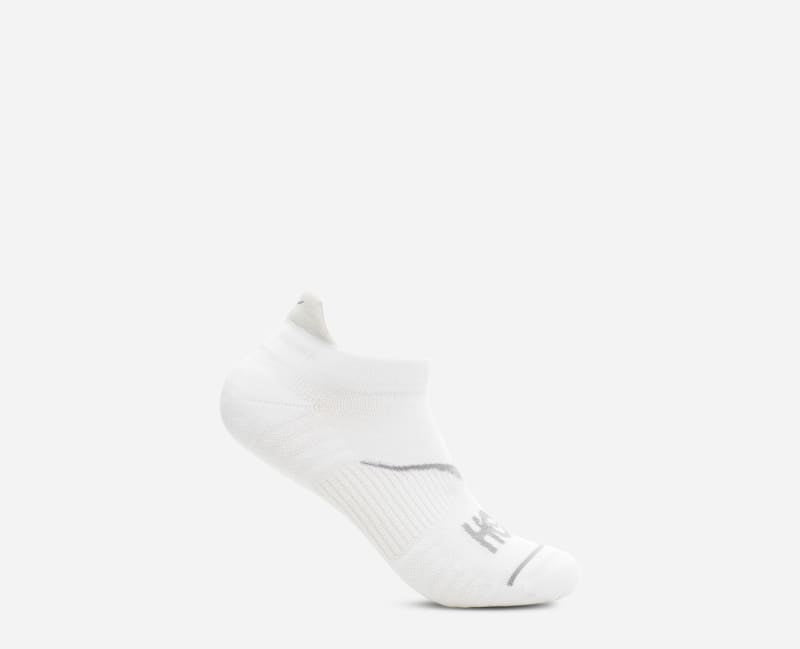 HOKA No-Show Run Sock Whiteedium