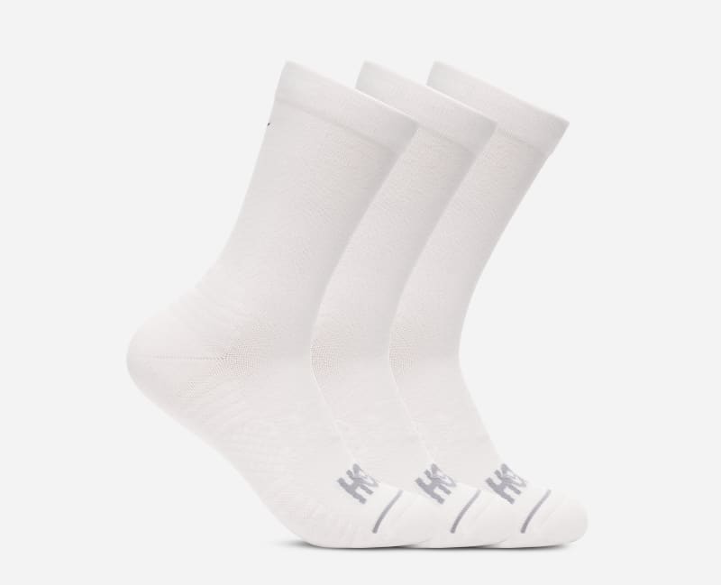 HOKA Crew Run Sock-Pack White Whitemall