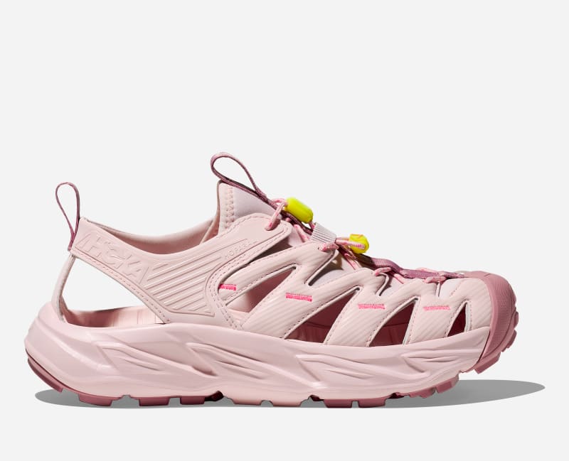 HOKA Hopara Hiking Sandals Rose Tea Neon Rose
