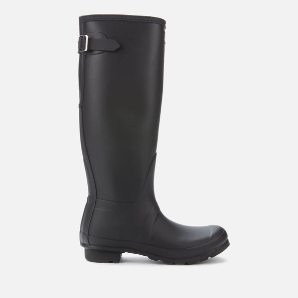 Hunter Women's Original Back Adjustable Wellies Black