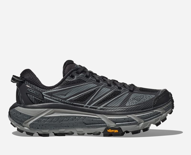 HOKA Mafate Speedlifestyle Shoes Black Castlerock