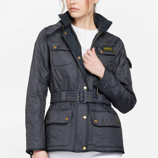 Barbour International Women's Polarquilt Jacket Navy