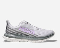 HOKA Mach 5 Road Running Shoes in Cosmic Grey Iris Flower