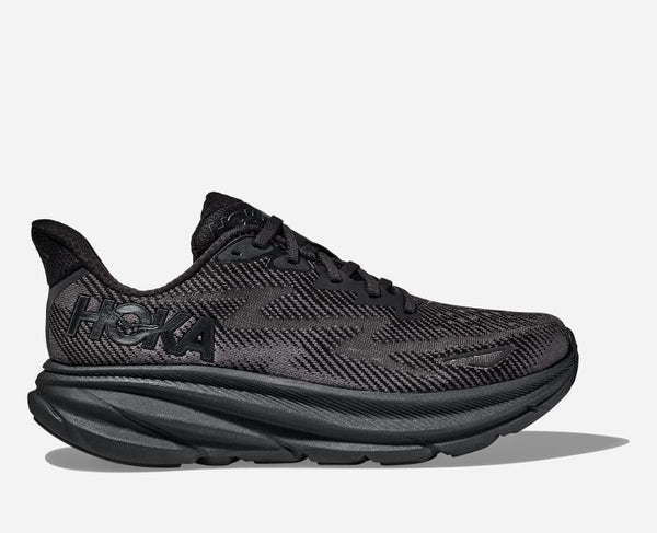 HOKA Clifton 9 Road Running Shoes Black W