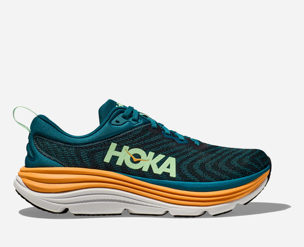 HOKA Gaviota 5 Road Running Shoes Deep Lagoon Sherbet