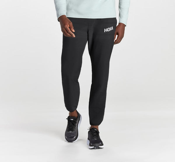 HOKA Mission Jogger Black, Size Medium