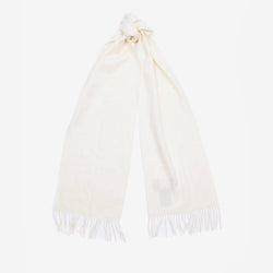 Barbour Women's Lambswool Woven Scarf Cream