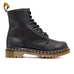 Dr. Martens Women's 1460 Serena Leather/Fur Lined 8Eye Boots Black