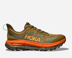 HOKA Mafate Speed 4 Trail Shoes Antique Olive Squash