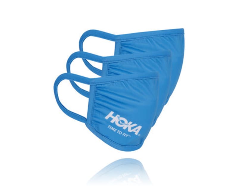 HOKA Face Mask (Pack Of) Blueedium