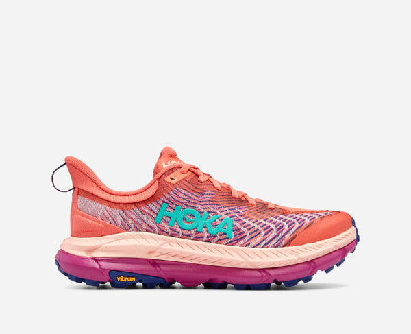 HOKA Mafate Speed 4 Trail Shoes Camellia Peach Parfait