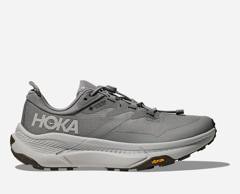 HOKA Transport Gore-Tex Hiking Shoes Galactic Grey Stardust