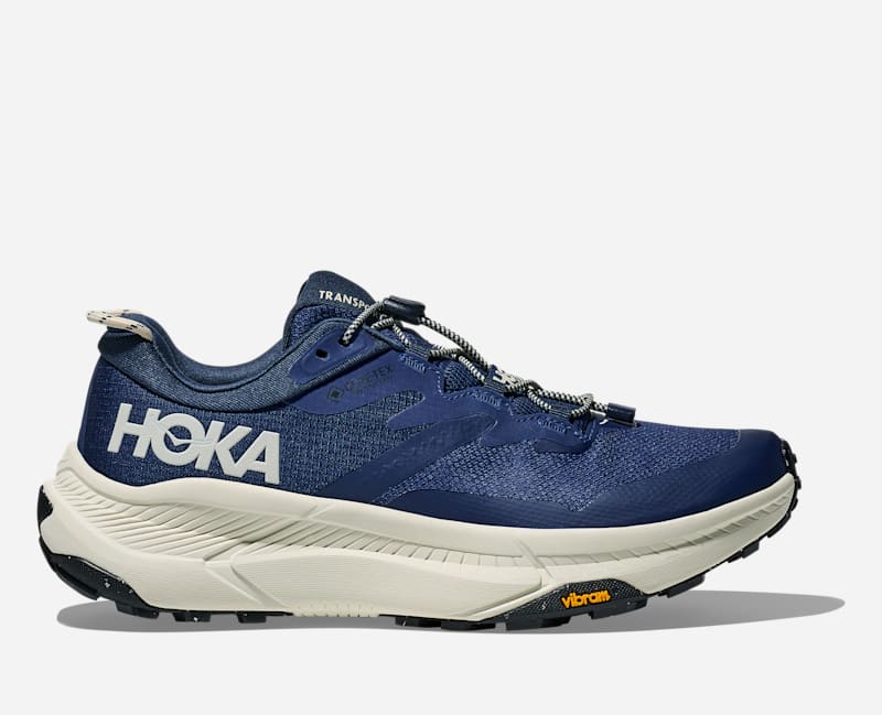 HOKA Transport Gore-Tex Hiking Shoes Midnight Blue Truffle Salt